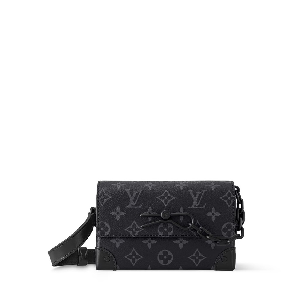 Louis Vuitton Black Steamer Crossbody Wearable Wallet - Picture 2 of 16